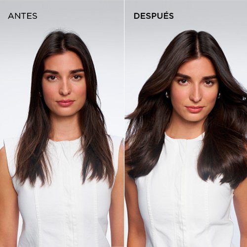 Antes y después Collagen Lifter Elvive para todo tipo de pelo